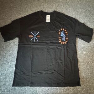 Allegory Black Graphic Men's T-Shirt